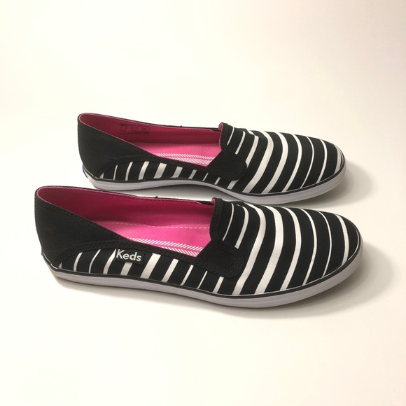 Keds Slip Ons Stripes Shoes Size 7.5 - Picture 4 of 9